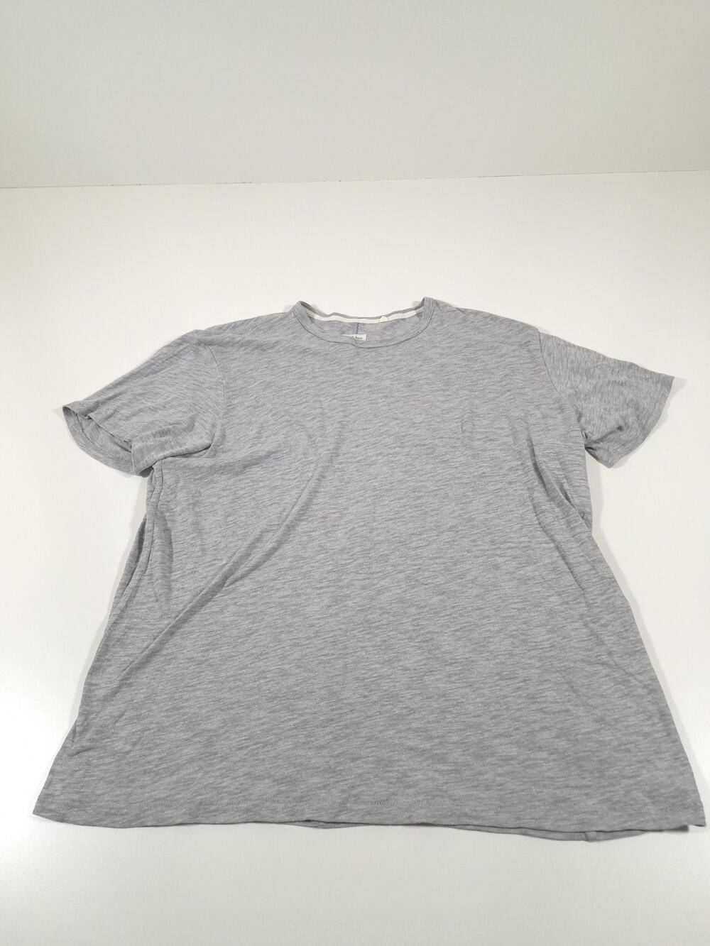 Rag & Bone Shirt Mens 2XL Gray Short Sleeve Crewneck Tee Lightweight Casual